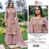 Bilqis B 254 A To D Chinon Embroidery Wholesale Pakistani Salwar Suits In India